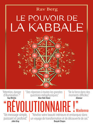 cover image of Le pouvoir de la Kabbale